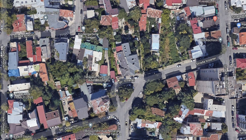Ultracentral teren strada Icoanei