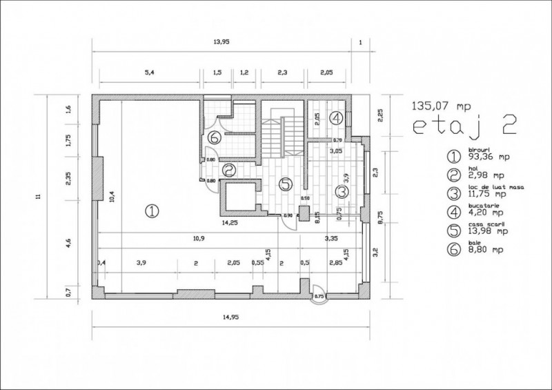 SPATIU DE BIROURI  ÎN ZONA KISELEFF – AVIATORILOR!