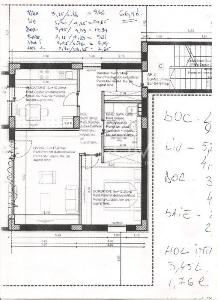 Apartament  2 camere, Nou, Spatios- Parcul Tei